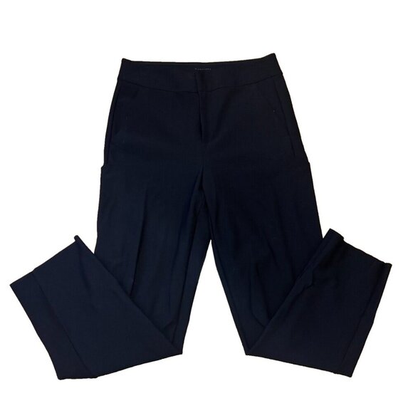 Athleta Black Stellar Straight Crop Pant Womens Size 4 Ankle Lightweight - Picture 1 of 4
